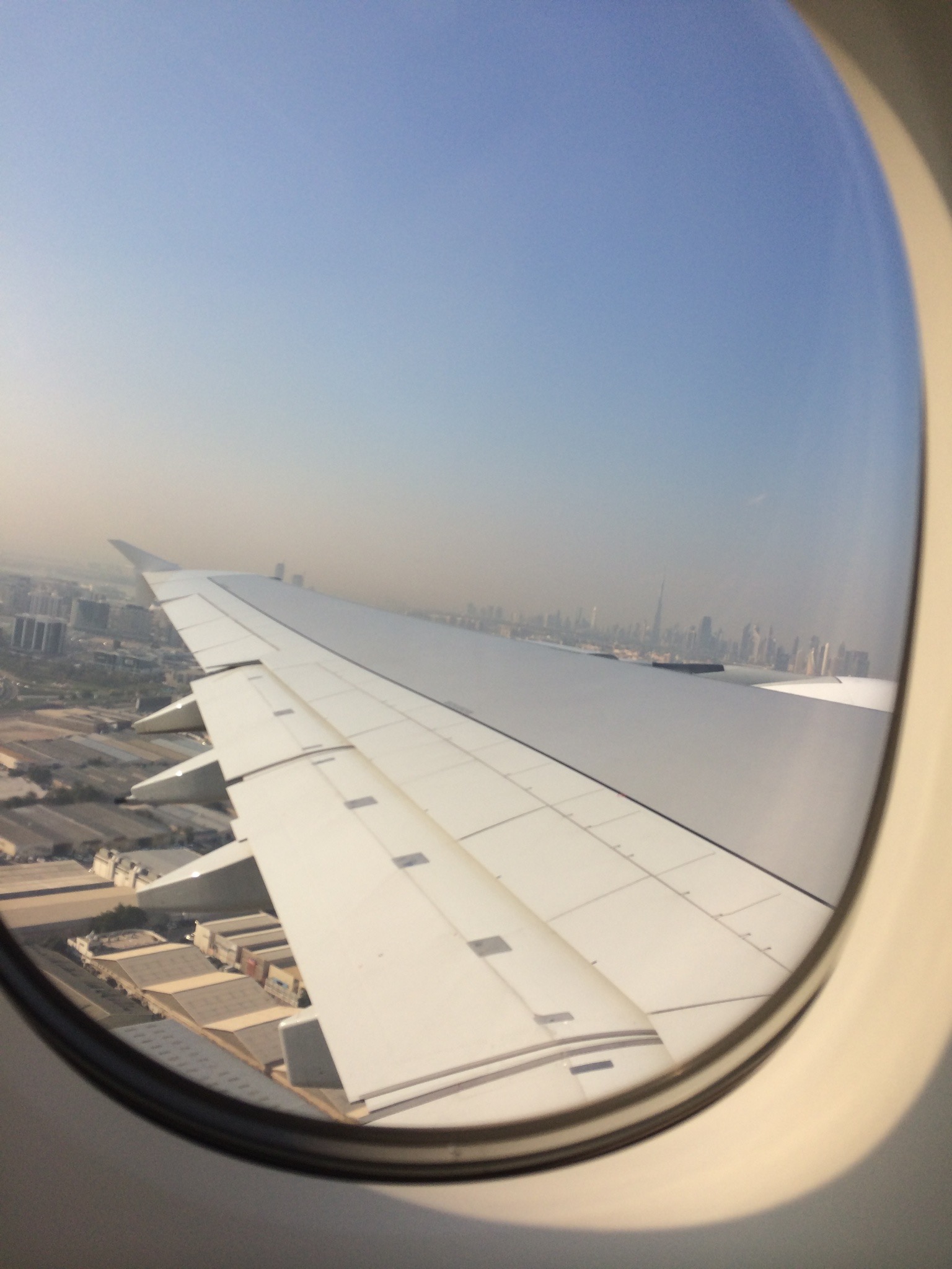 leaving Dubai